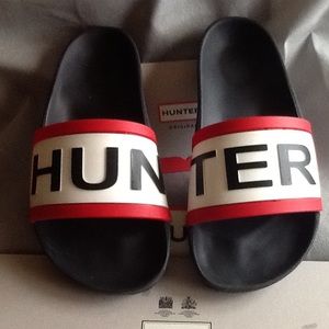New The Original Hunter Slides Flip Flops UK5 6/7